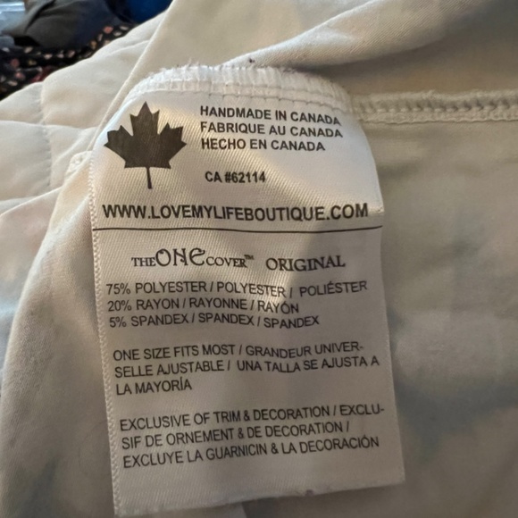 The One Cover Infant car seat cover - Juliette - Picture 4 of 4